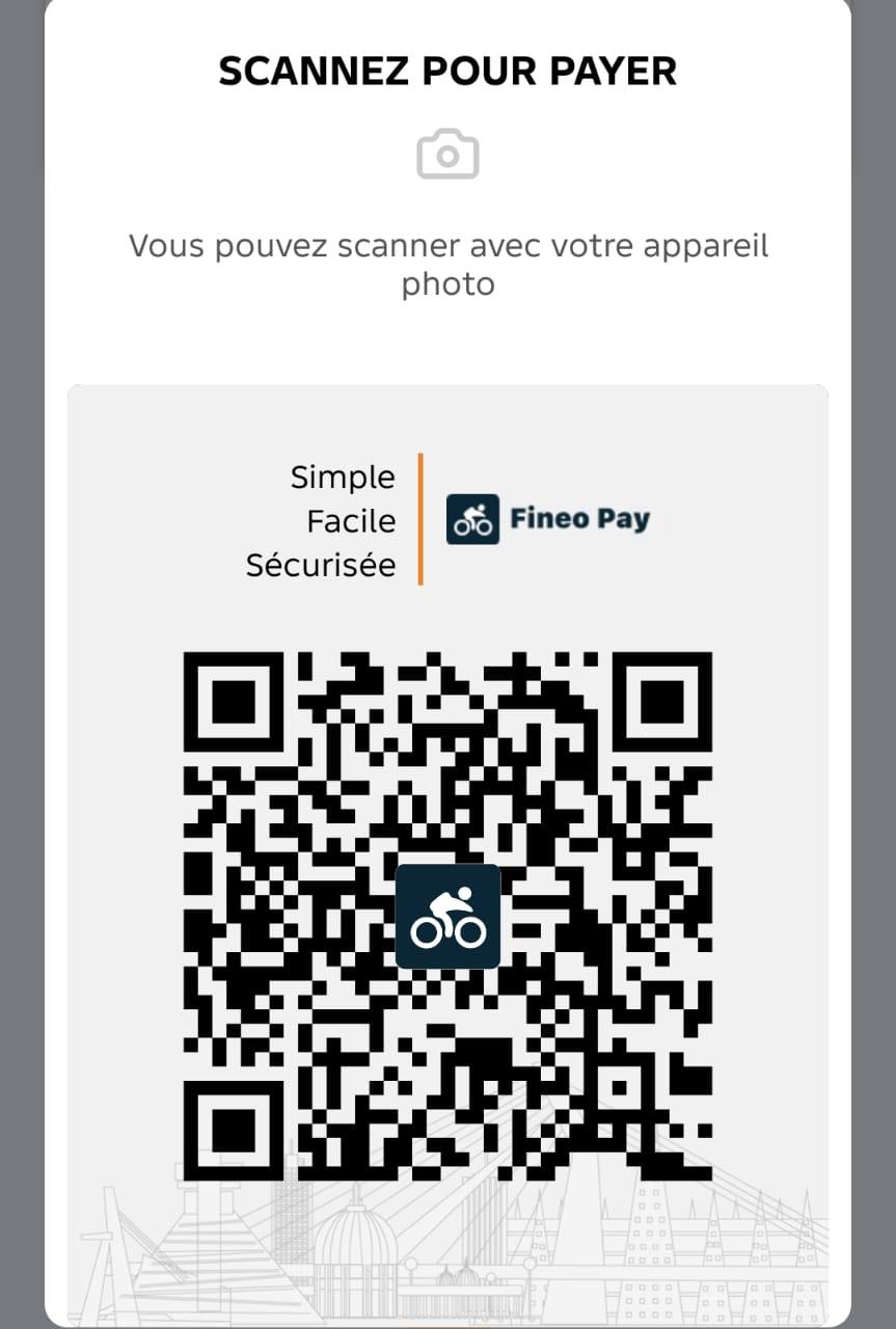 QR code de paiement Fineo Pay